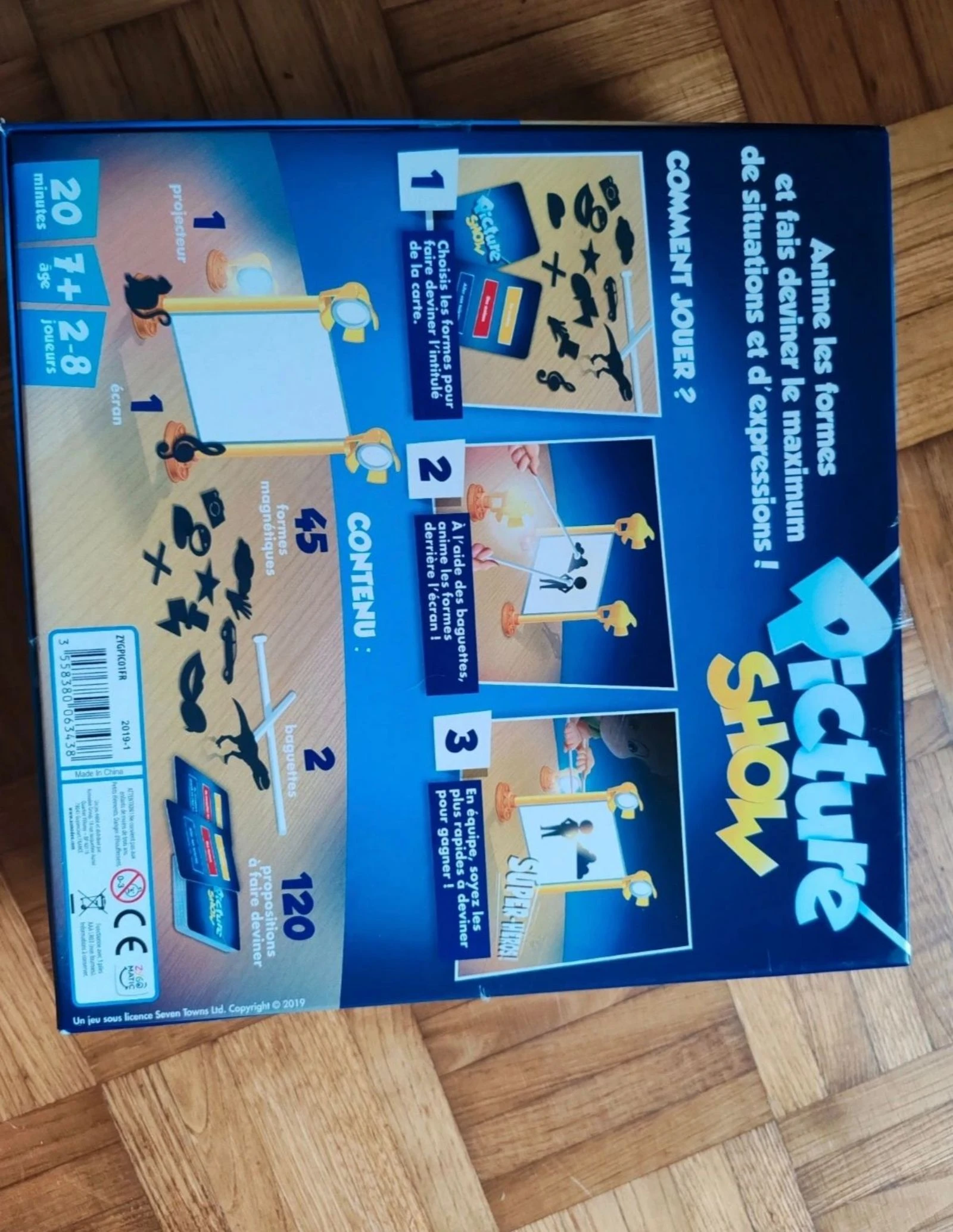 Jogo de tabuleiro picture show completo em muito bom estado – photo 2